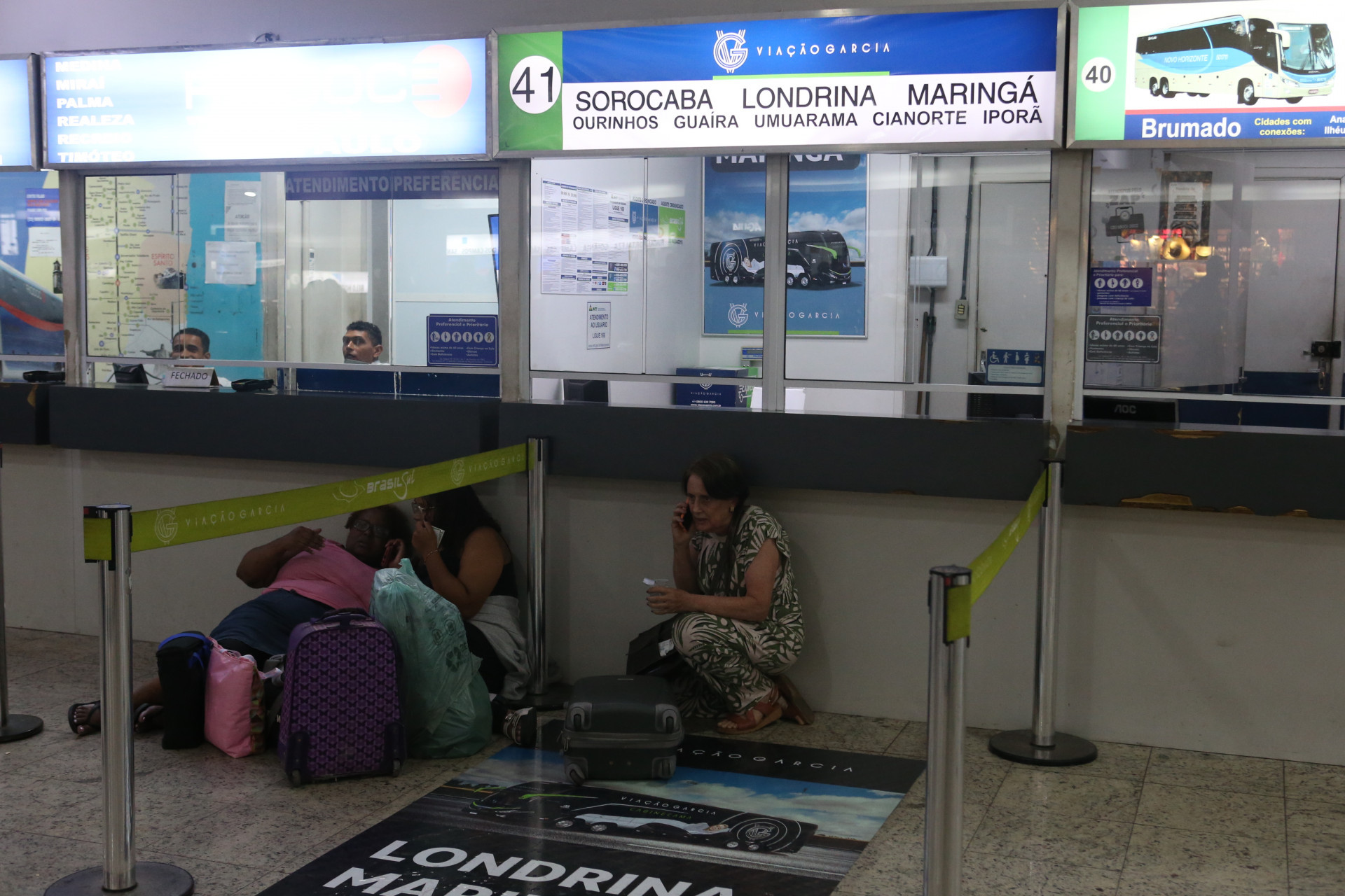 Sequestro com reféns na Rodoviária Novo Rio, nesta terça-feira (12). - Cleber Mendes/Agência O Dia