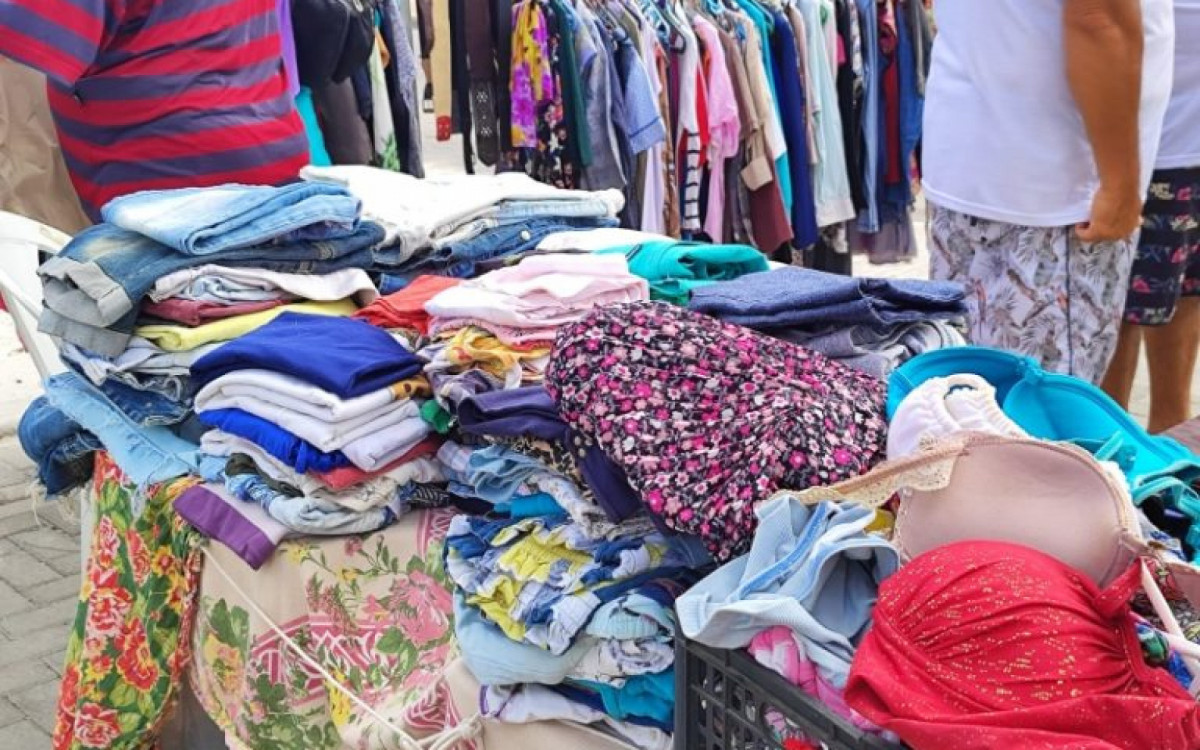 Ação social na Praça Victorino Carriço 