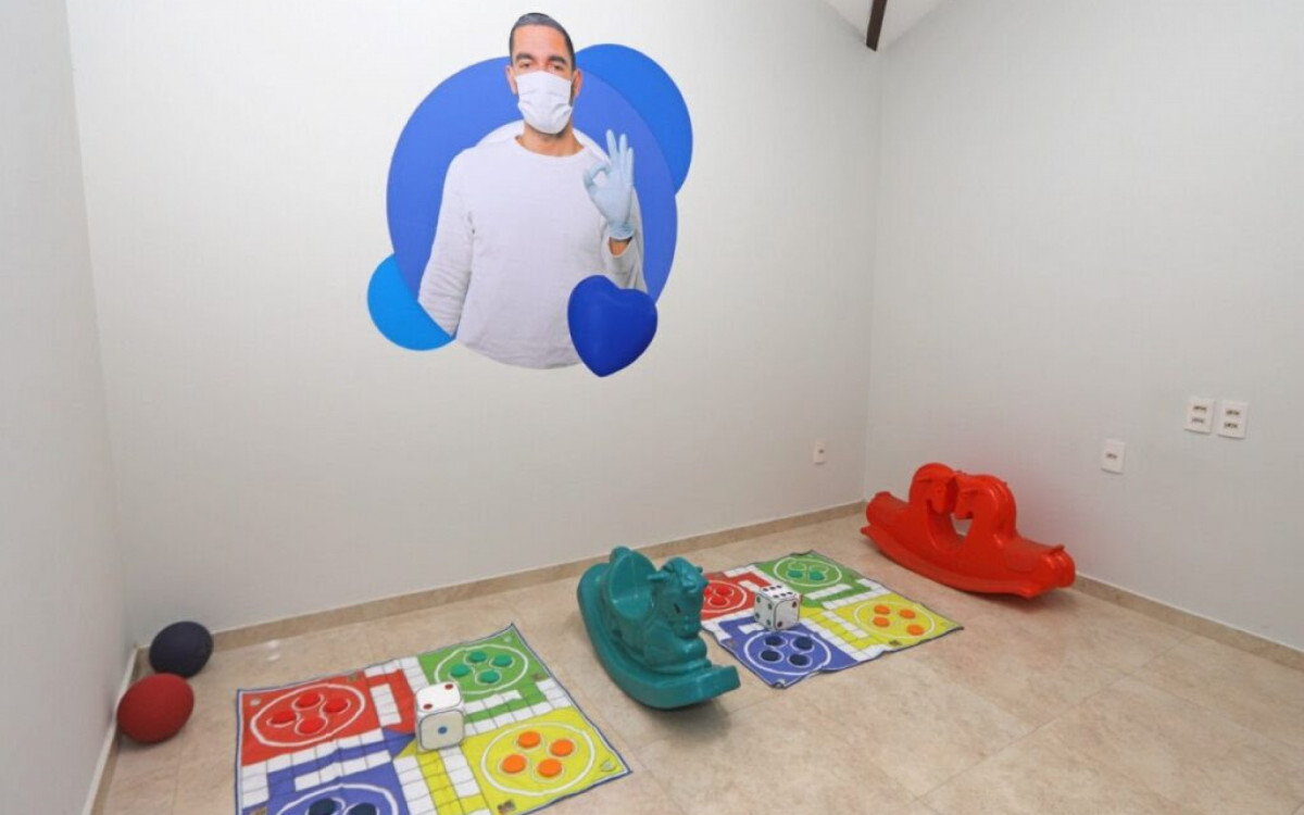 Interior da Clínica Beija-Flor 