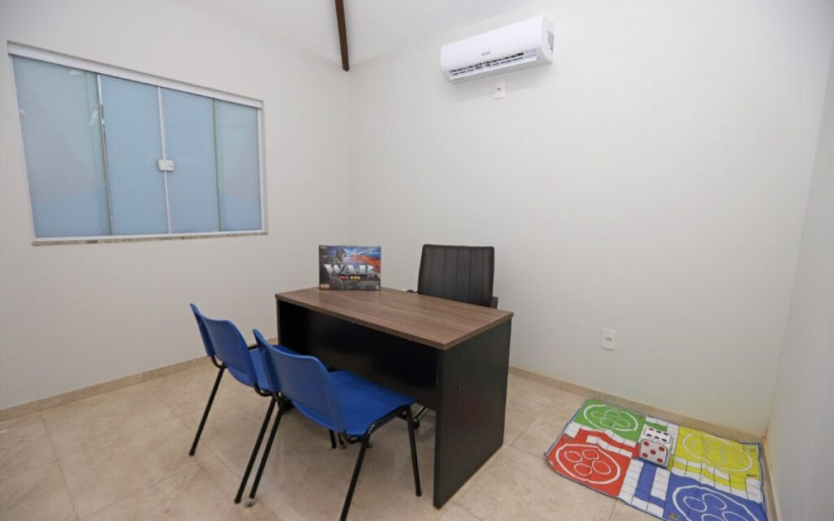 Interior da Clínica Beija-Flor 