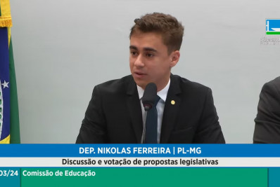 Nikolas estreia com tom apaziguador, e Comissão de Educação aprova convocação de ministro