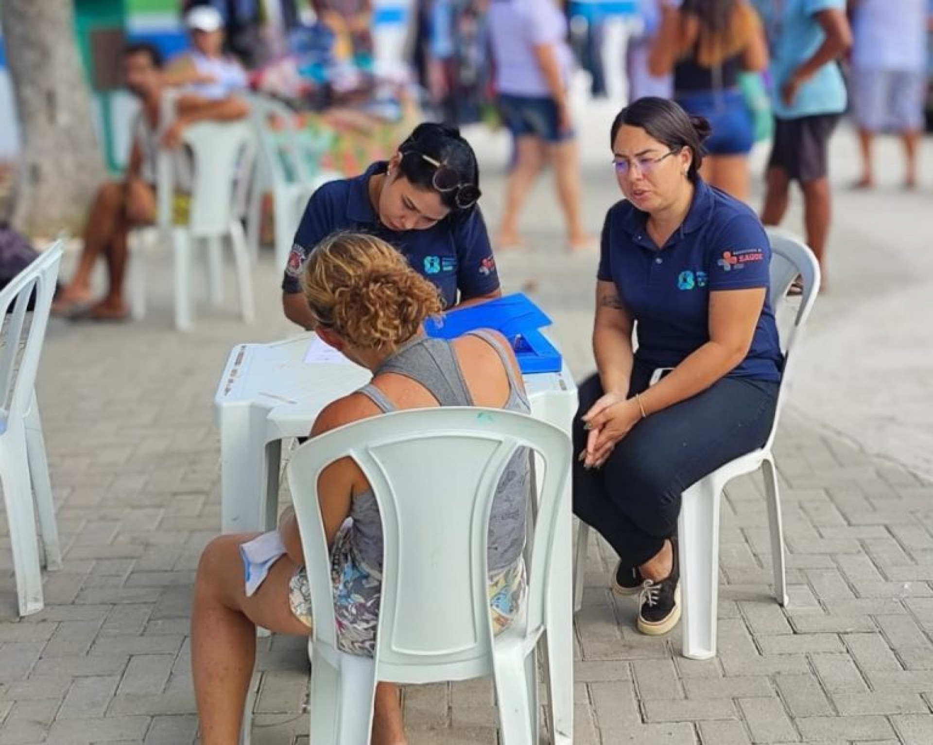 A&ccedil;&atilde;o social na Pra&ccedil;a Victorino Carri&ccedil;o  - Divulga&ccedil;&atilde;o 