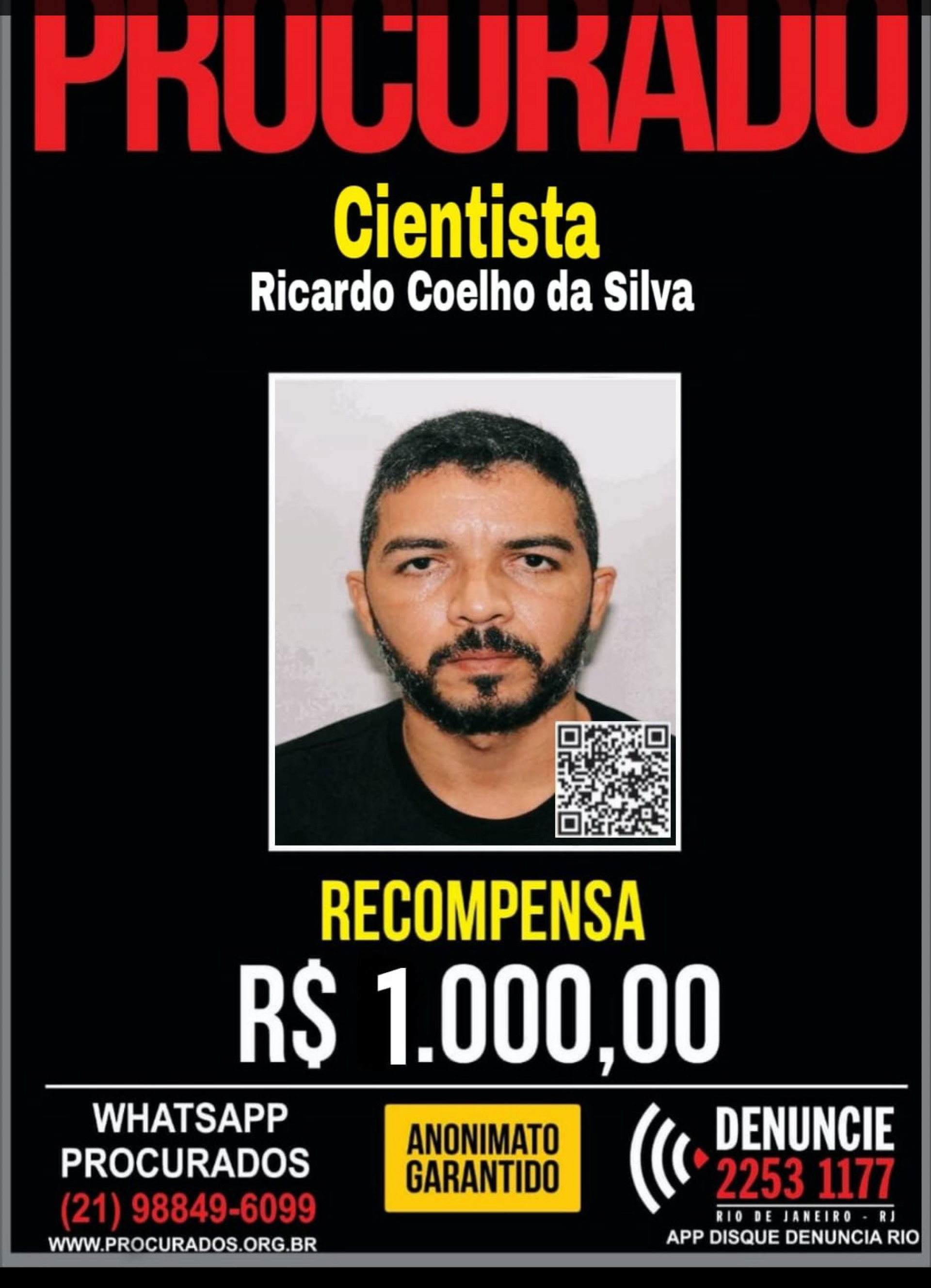 Miliciano Ricardo Coelho da Silva. de 38 anos, foi morto em uma festa no Tanque, Zona Oeste do Rio
