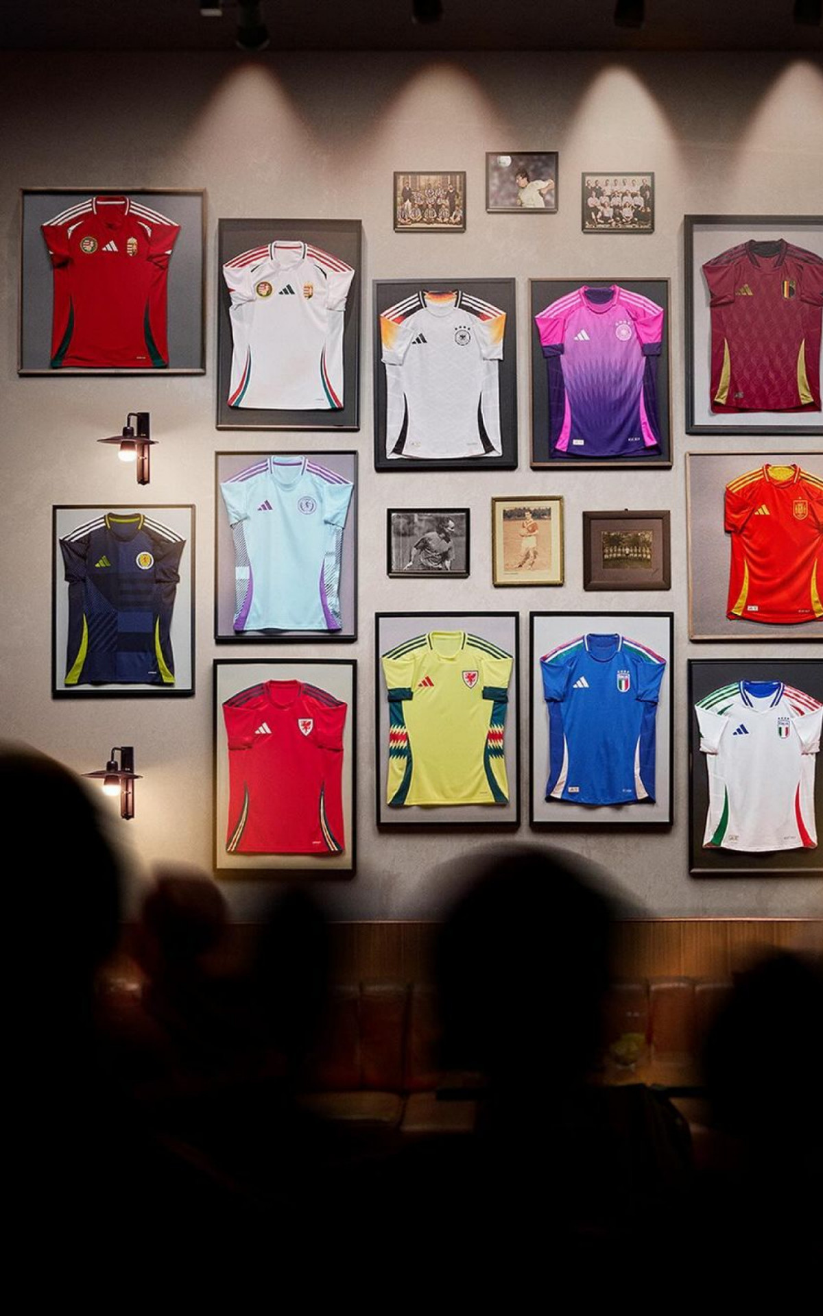 Novas camisas das seleções que disputarão a Eurocopa