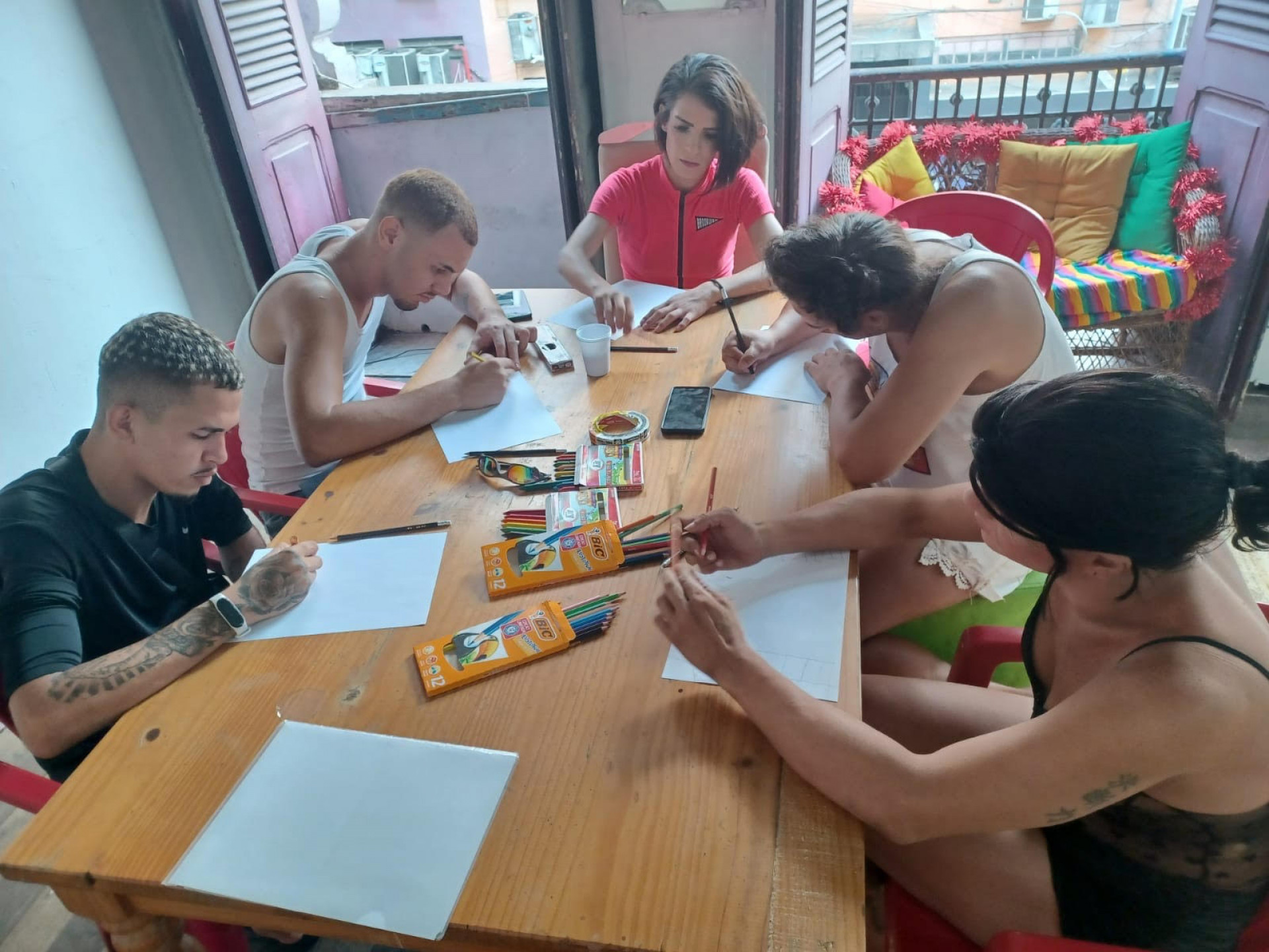 Aulas serão realizadas na sede da instituição na Avenida Rio Branco, 135 - Divulgação/Oficinas Pela Vidda