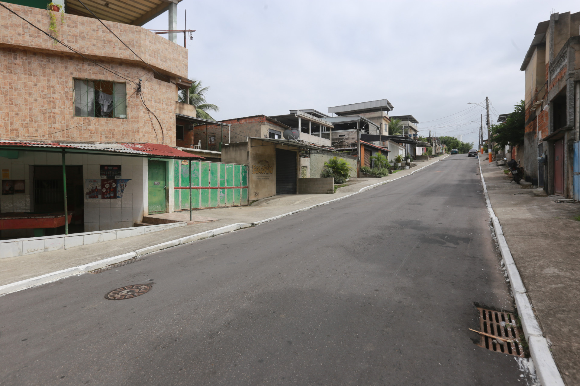 A Rua Luiz Nóia foi uma da contempladas com o pacote de obras da Prefeitura