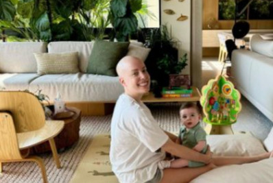 Fabiana Justus curte o dia com filho caçula antes de nova internação