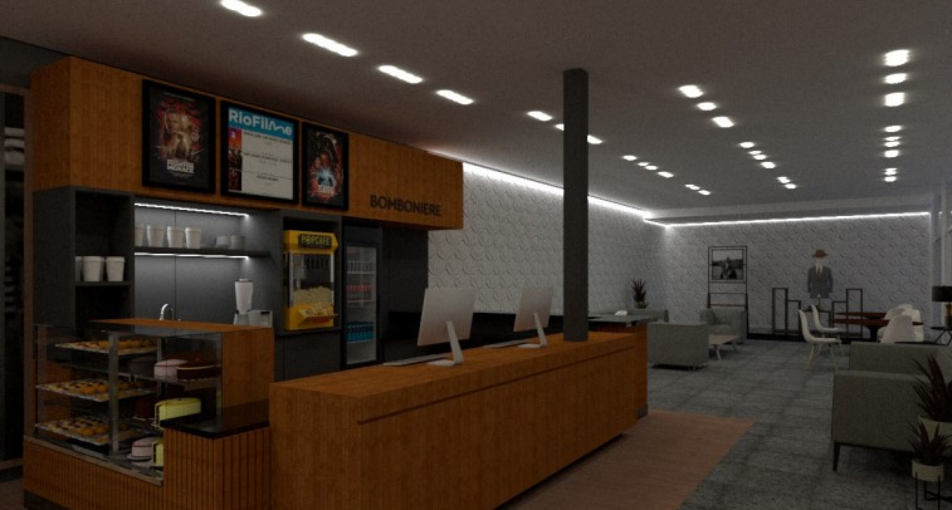 Projeto da Bomboniere no CineCarioca José Wilker - Divulgação