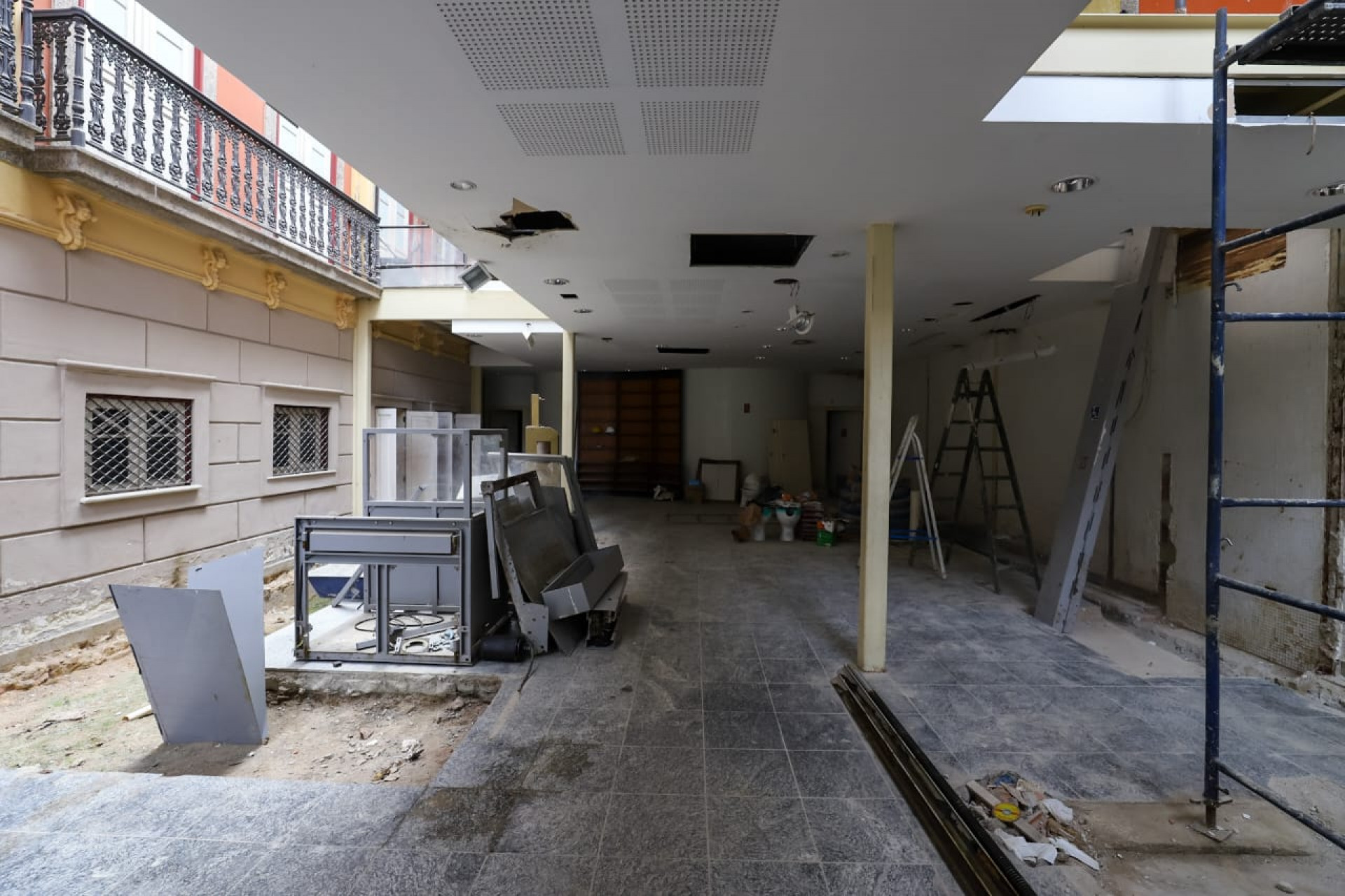 Reforma das Casas Casadas para abrigar o CineCarioca - Renan Areias/ Agência O Dia