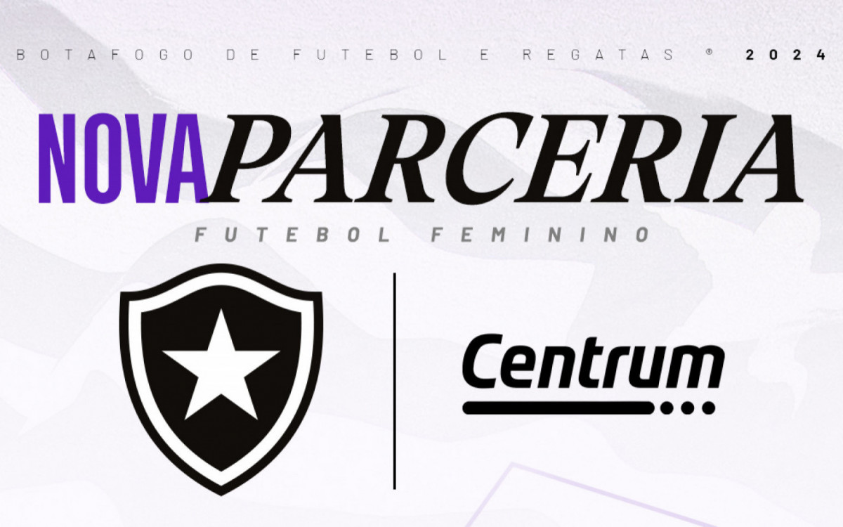 Parceria entre Botafogo e Centrum vai além do âmbito esportivo