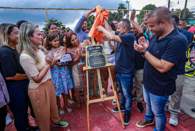 Belford Roxo: Prefeito Waguinho inaugura Praça ‘Amigo Manelão’ em São Leopoldo
