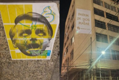 Ato em Cabo Frio repudia passagem de Bolsonaro e relembra morte de Marielle Franco