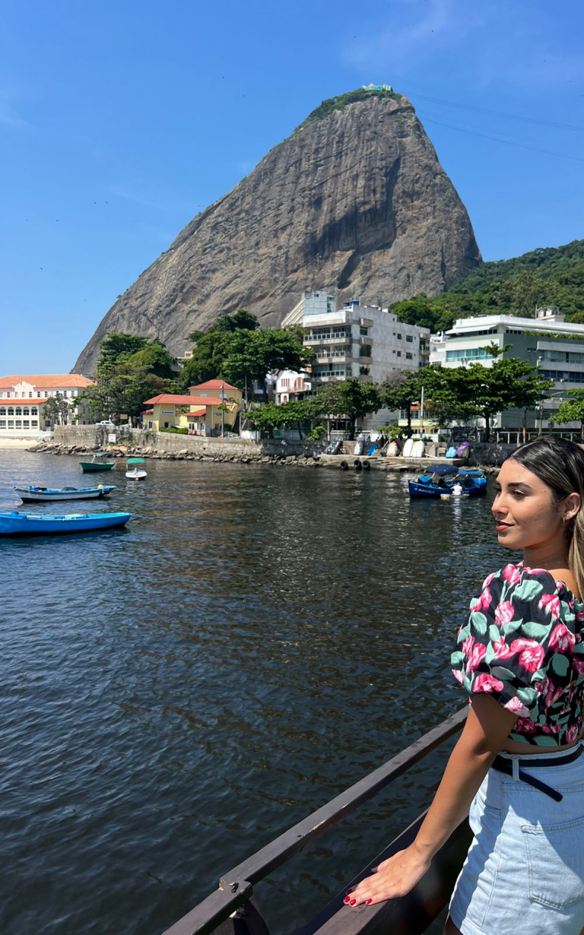 A nutricionista Sabrina Quadros comemorou o aniversário na Urca - Arquivo Pessoal