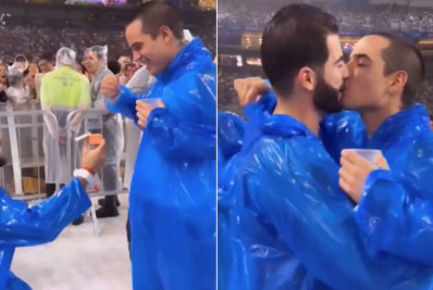 Ex-Malhação, Bruno Gadiol é pedido em namoro durante show do Jão