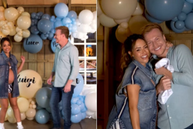 Gabi Luthai e Teo Teló fazem chá revelação para anunciar o nome do filho