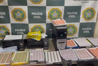 Polícia Civil estoura gráfica do tráfico em Volta Redonda
