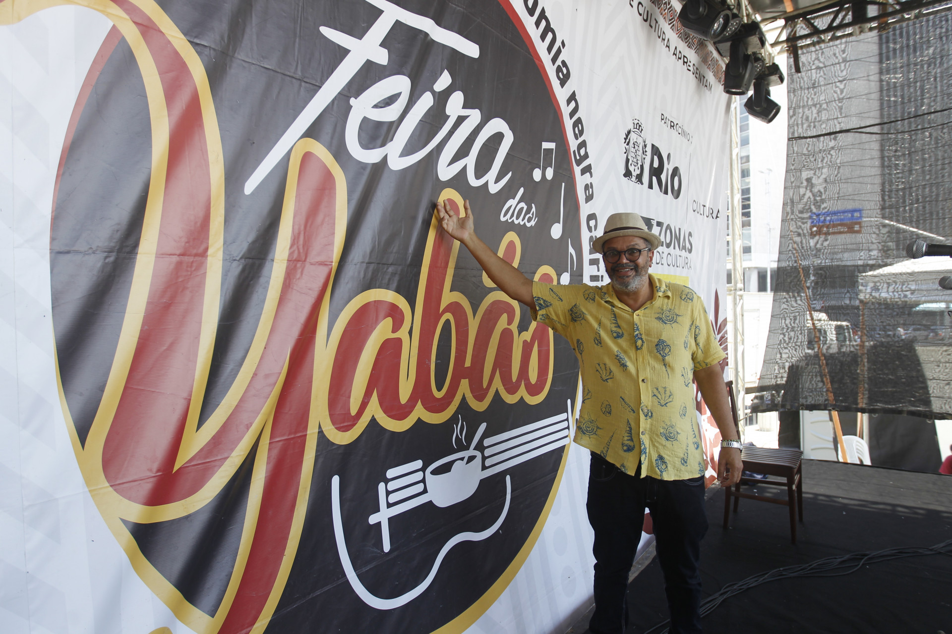 Marquinhos de Oswaldo Cruz, criador do evento - Reginaldo Pimenta / Agência O Dia