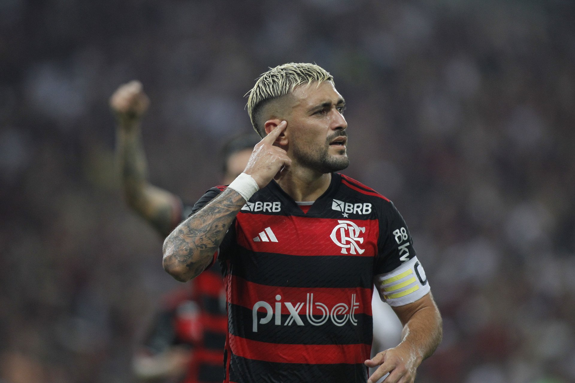Arrascaeta em ação pelo Flamengo - Reginaldo Pimenta / Agência O Dia