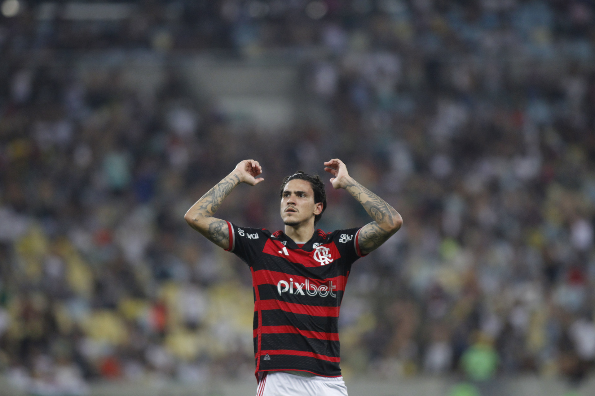 Partida entre as equipes de Flamengo x Fluminense realizado  no Maracan&atilde;, segundo jogo da semifinal do Campeonato Carioca, neste s&aacute;bado(16). - Reginaldo Pimenta 