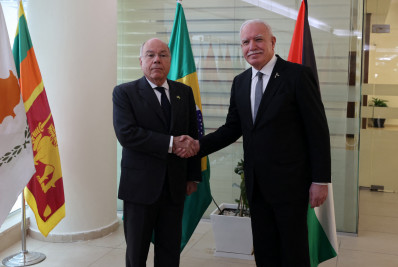 Na Cisjordânia, chanceler brasileiro chama de imoral ação de Israel em Gaza