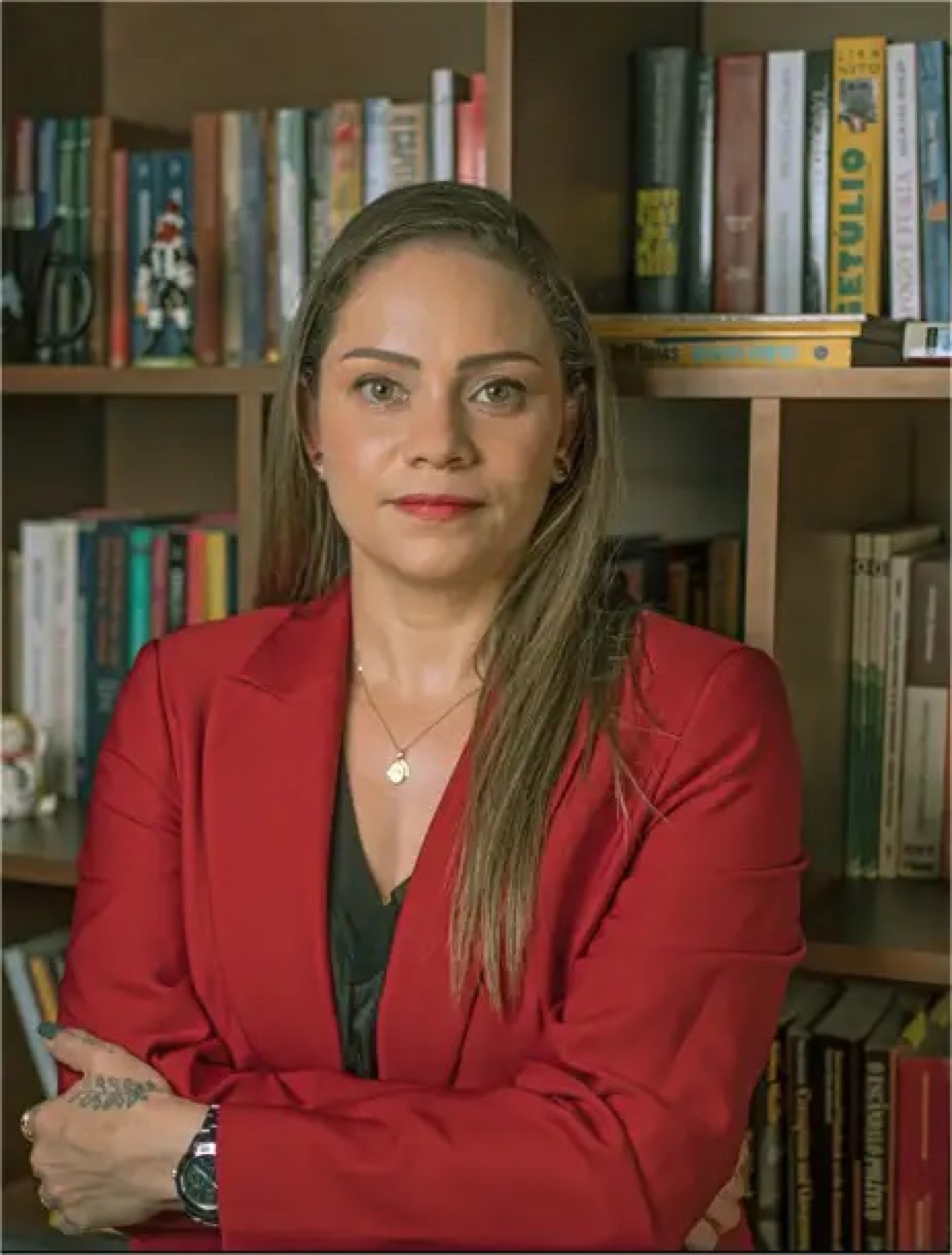 Cientista pol&iacute;tica &Eacute;rica Anita Baptista - Arquivo Pessoal