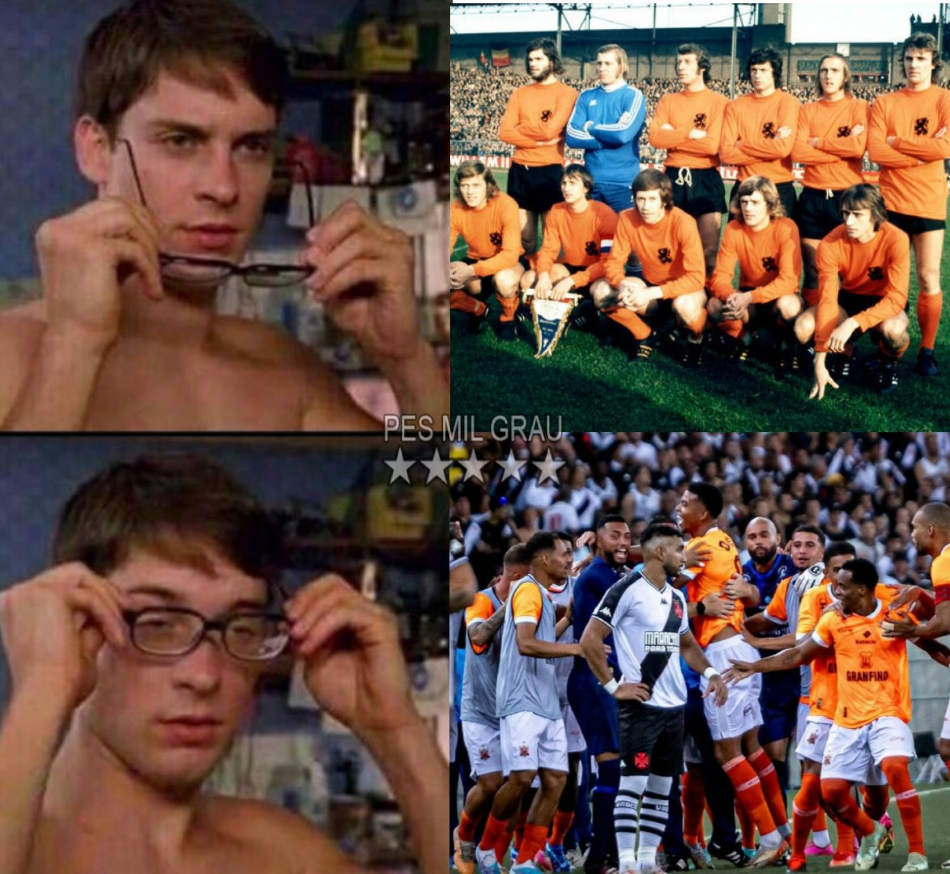 Postagem que brinca com o apelido do Nova Iguaçu de 'Laranja Mecânica da Baixada' - Divulgação/X @Pesgrau