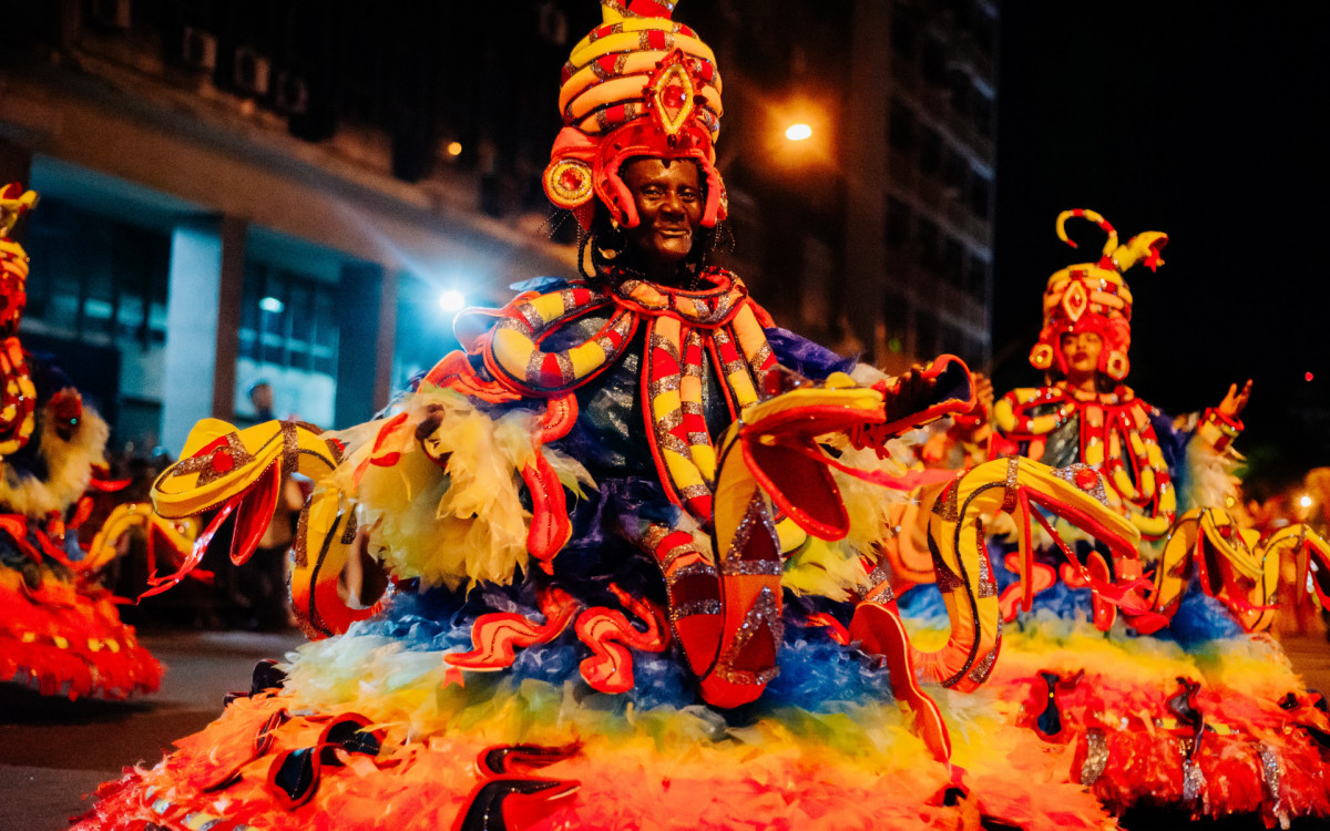 Baianas da agremiação de Niterói