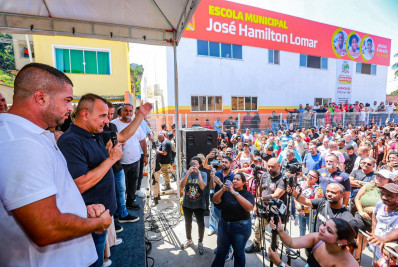 Prefeitura de Belford Roxo inaugura Escola Municipal José Hamilton Lomar no Parque Suécia