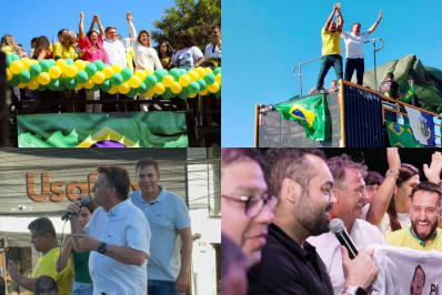 Ex-presidente Jair Bolsonaro (PL) percorre cidades da Região dos Lagos 