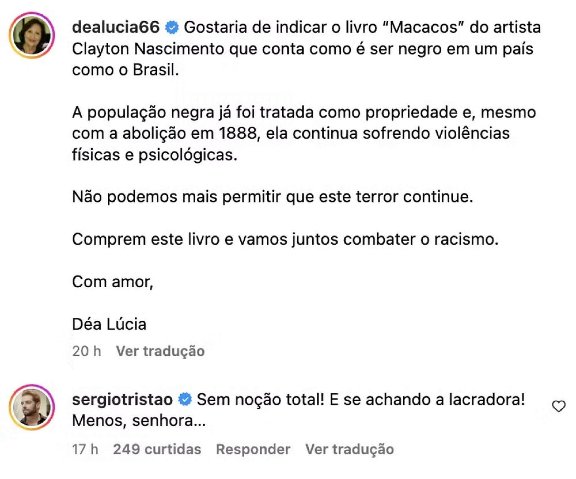 Empresário de Yasmin Brunet detona Dona Déa - Reprodução/Instagram