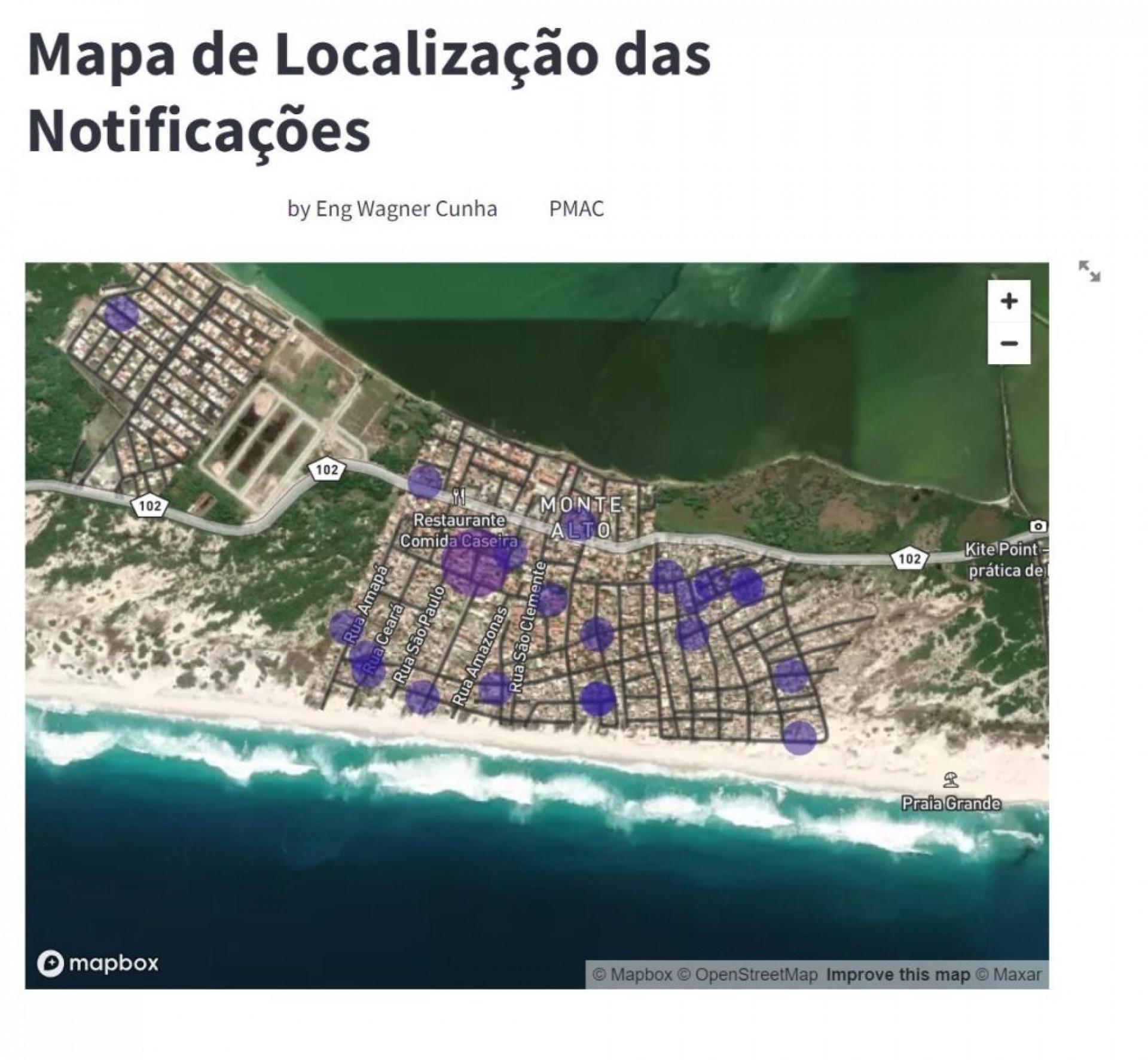 Mapeamento A&eacute;reo  - Divulga&ccedil;&atilde;o 