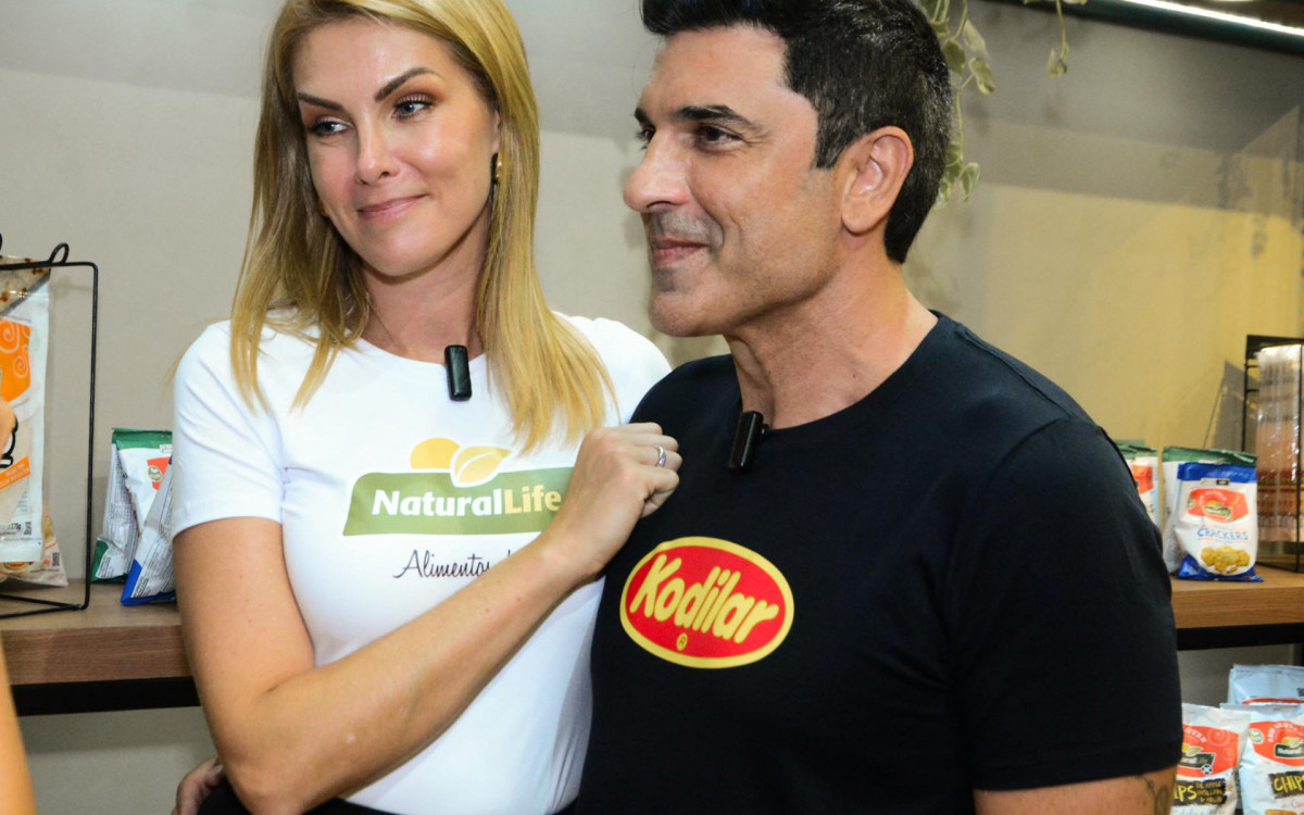 Ana Hickmann e Edu Guedes - Webert Belicio / Agnews