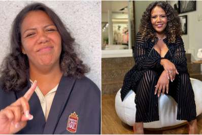 Mulher de Davi passa por transformação no visual; veja antes e depois