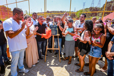 Prefeitura de Belford Roxo inaugura praças no Parque Suécia