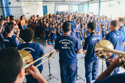 Ronda Musical: conscientização e atividades lúdicas para alunos da rede municipal de ensino em Itaboraí