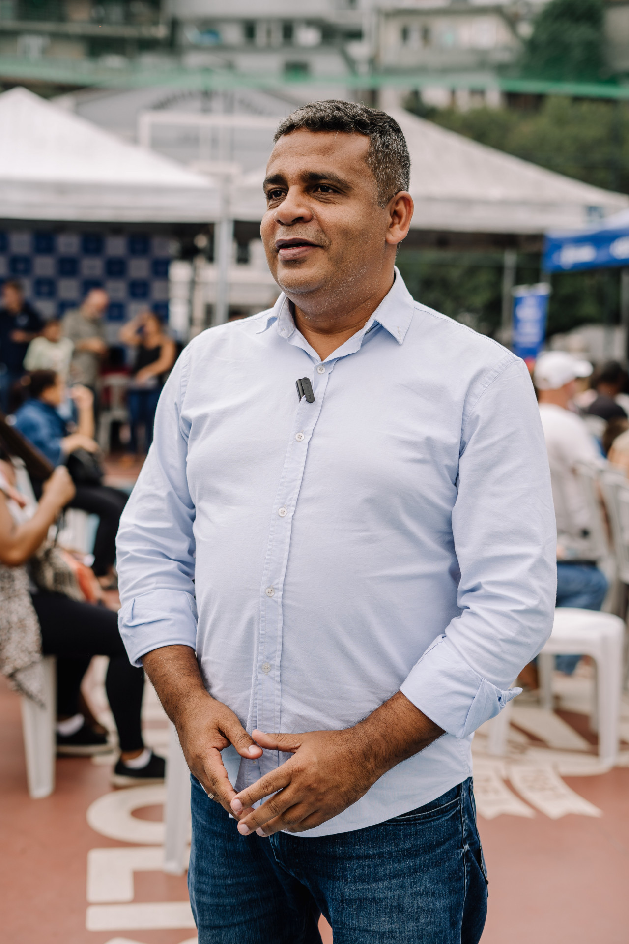 Para o assessor especial do Governo do Estado, Alex Castellar, o RJ para Todos Serviços promove cidadania e oferece dignidade para a população - Beatriz Madeira