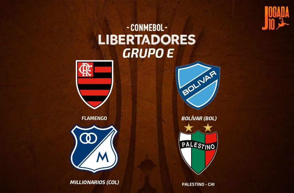 Definidas datas e horários dos jogos do Flamengo na Libertadores