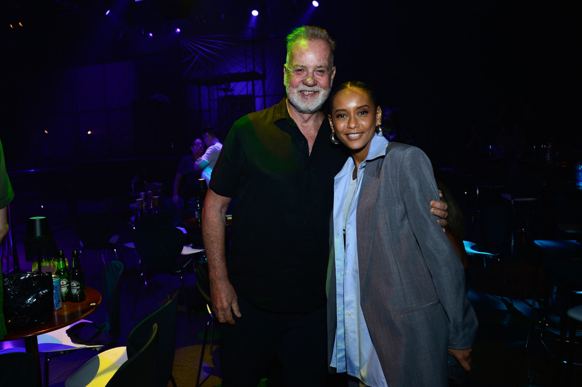 Luiz Fernando Guimarães e Taís Araujo -  