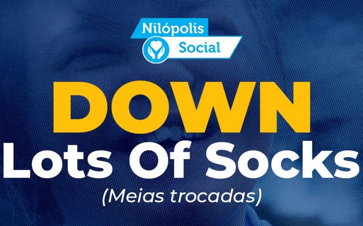 A ideia é que quanto mais colorida e chamativa for a meia, mais chances de dizer que acredita na igualdade de direitos das pessoas com a Síndrome de Down