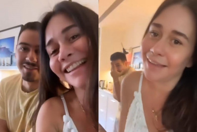 Alessandra Negrini posa com o filho Antonio Benício após repercussão de afastamento  