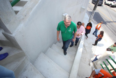 Concluída obra de contenção e novos acessos na Estrada da Garganta