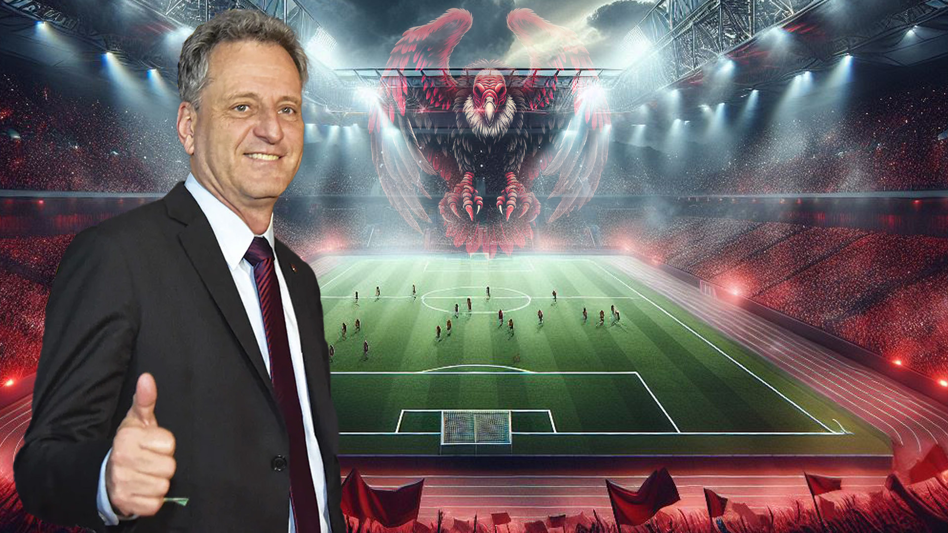 Landim segue a procura de solu&ccedil;&otilde;es para o est&aacute;dio do Flamengo - Canal do Youtube Resenha rubro Negra