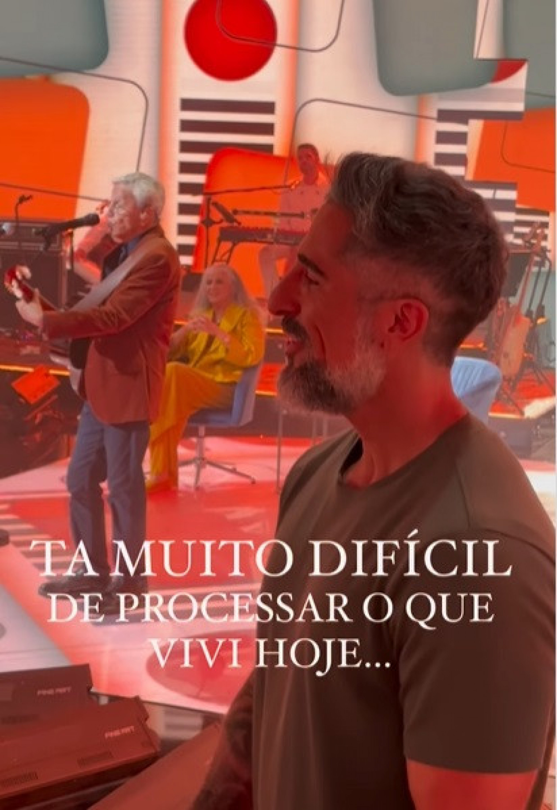 Vídeo! Marcos Mion Mostra Gravação Com Caetano Veloso E Maria Bethânia ...