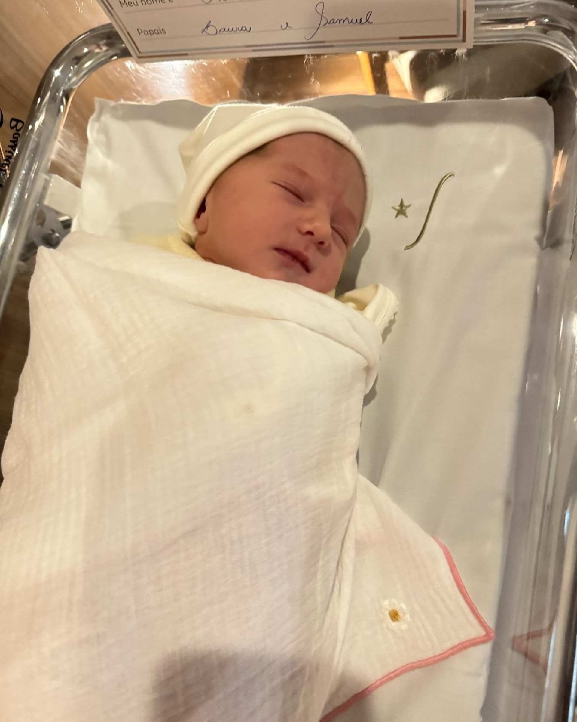 Samuel Rosa celebra nascimento da filha - Reprodução