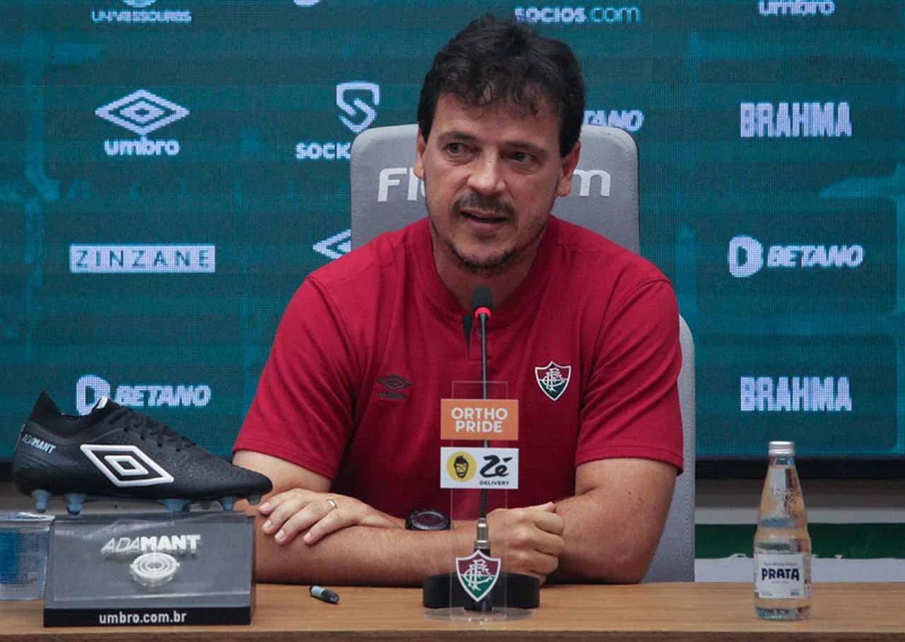 Diniz comenta grupo do Fluminense na Libertadores: ‘Cascudo’