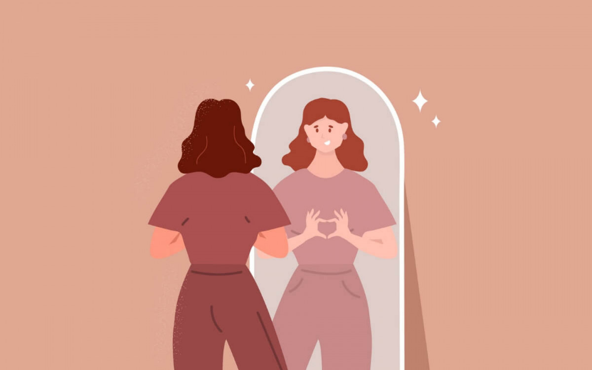 Refletir sobre os pr&oacute;prios interesses &eacute; uma das formas de se conectar com o eu interior (Imagem: yabluko_draws | Shutterstock) 