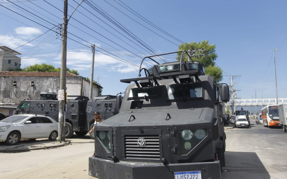 PMs atuam nas comunidades da Nova Holanda e Parque União, no Complexo da Maré - Reginaldo Pimenta/Agência O DIA