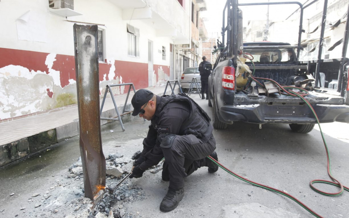 PMs atuam nas comunidades da Nova Holanda e Parque União, no Complexo da Maré - Reginaldo Pimenta/Agência O DIA