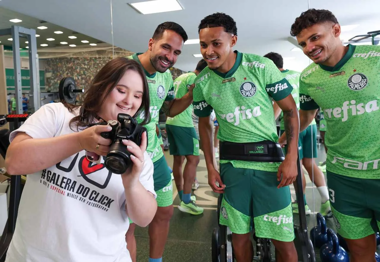 Palmeiras treina visando a semifinal, com ‘vestimenta especial’