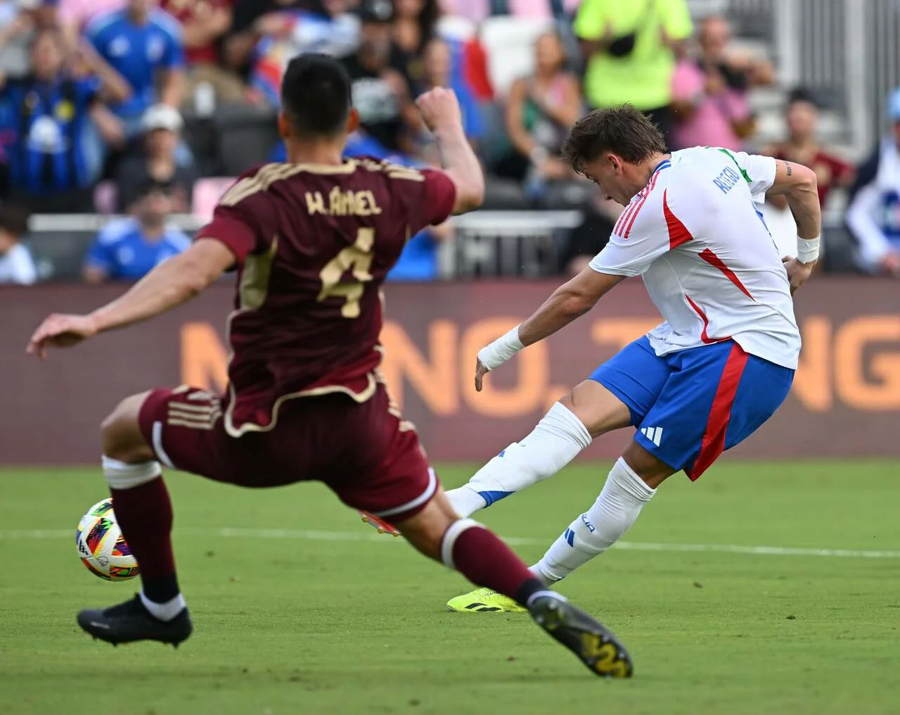 It&aacute;lia vence Venezuela em amistoso nos EUA